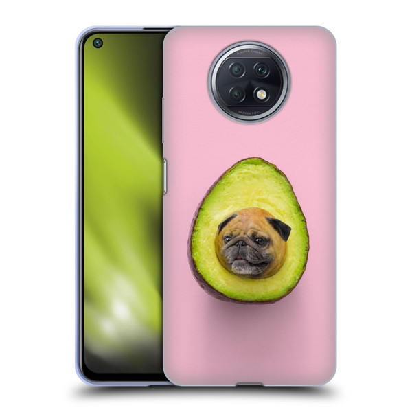 Pixelmated Animals Surreal Pets Pugacado Soft Gel Case for Xiaomi Redmi Note 9T 5G