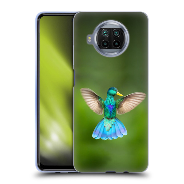 Pixelmated Animals Surreal Wildlife Quaking Bird Soft Gel Case for Xiaomi Mi 10T Lite 5G