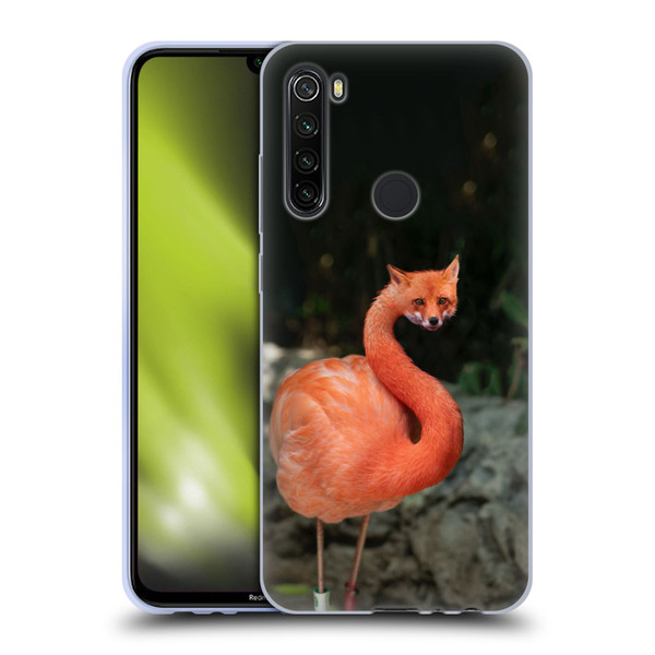 Pixelmated Animals Surreal Wildlife Foxmingo Soft Gel Case for Xiaomi Redmi Note 8T