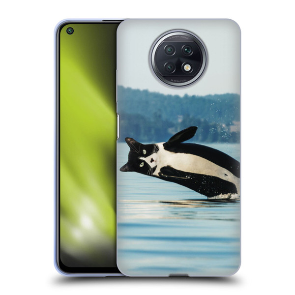 Pixelmated Animals Surreal Wildlife Orcat Soft Gel Case for Xiaomi Redmi Note 9T 5G