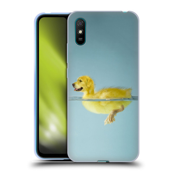 Pixelmated Animals Surreal Wildlife Dog Duck Soft Gel Case for Xiaomi Redmi 9A / Redmi 9AT