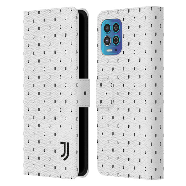 Juventus Football Club Lifestyle 2 White Logo Type Pattern Leather Book Wallet Case Cover For Motorola Moto G100