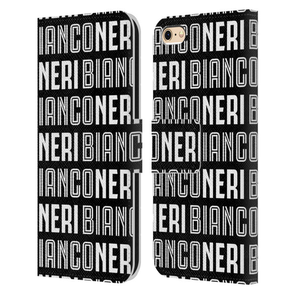 Juventus Football Club Type Bianconeri Leather Book Wallet Case Cover For Apple iPhone 6 / iPhone 6s