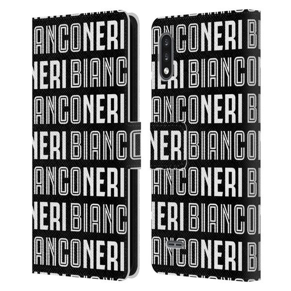 Juventus Football Club Type Bianconeri Leather Book Wallet Case Cover For LG K22