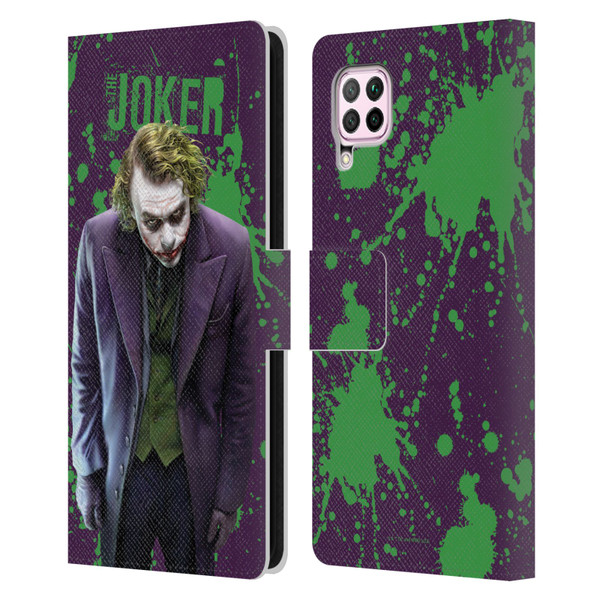 The Dark Knight Graphics Character Art Leather Book Wallet Case Cover For Huawei Nova 6 SE / P40 Lite