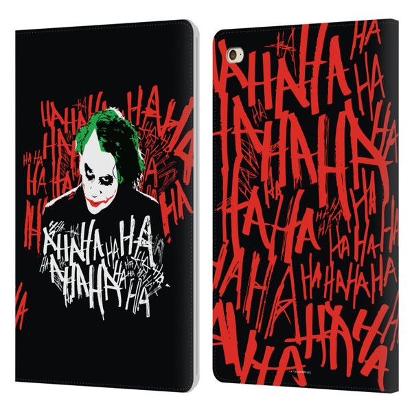 The Dark Knight Graphics Joker Laugh Leather Book Wallet Case Cover For Apple iPad mini 4