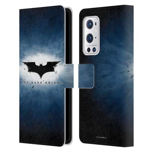 The Dark Knight Graphics Logo Leather Book Wallet Case Cover For OnePlus 9 Pro