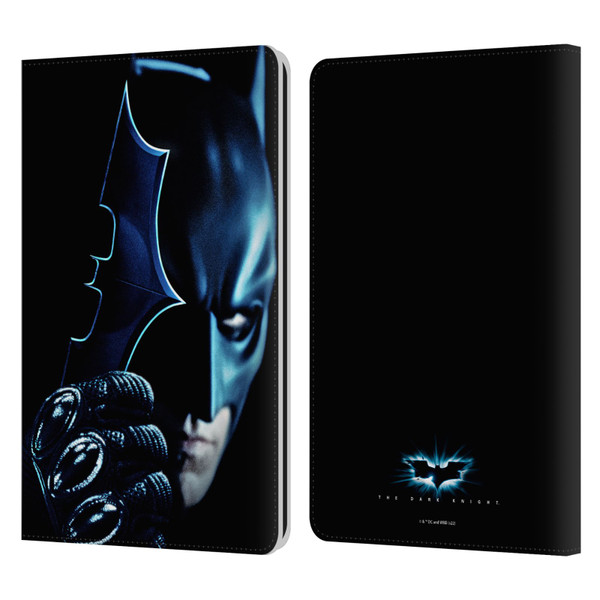 The Dark Knight Key Art Batman Batarang Leather Book Wallet Case Cover For Amazon Kindle Paperwhite 1 / 2 / 3