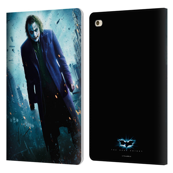 The Dark Knight Key Art Joker Poster Leather Book Wallet Case Cover For Apple iPad mini 4