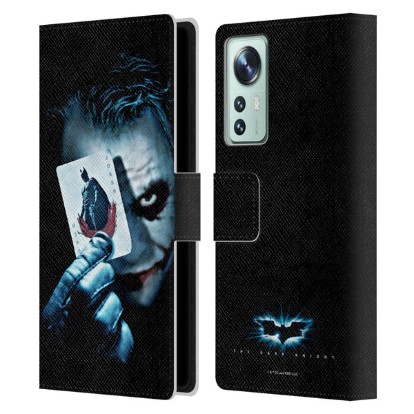 The Dark Knight Key Art Joker Card Leather Book Wallet Case Cover For Xiaomi 12