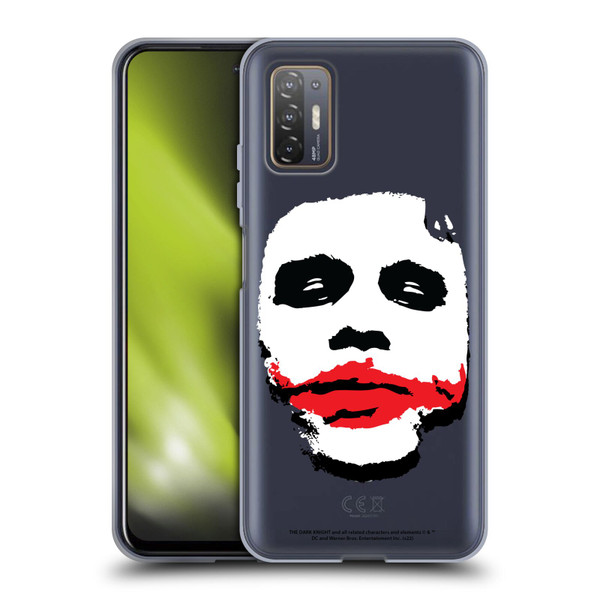 The Dark Knight Character Art Joker Face Soft Gel Case for HTC Desire 21 Pro 5G