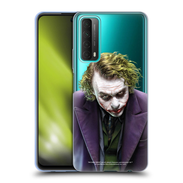 The Dark Knight Character Art Joker Soft Gel Case for Huawei P Smart (2021)