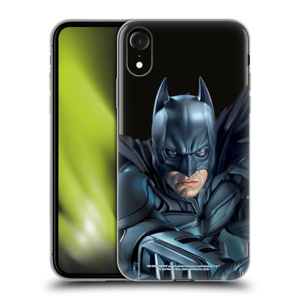 The Dark Knight Character Art Batman Soft Gel Case for Apple iPhone XR