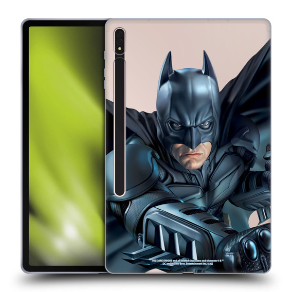 The Dark Knight Character Art Batman Soft Gel Case for Samsung Galaxy Tab S8 Plus