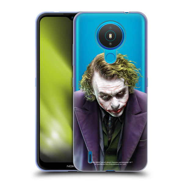 The Dark Knight Character Art Joker Soft Gel Case for Nokia 1.4