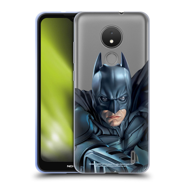 The Dark Knight Character Art Batman Soft Gel Case for Nokia C21
