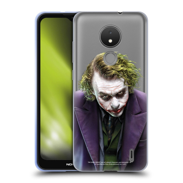 The Dark Knight Character Art Joker Soft Gel Case for Nokia C21