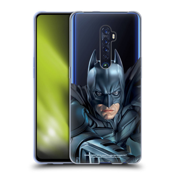 The Dark Knight Character Art Batman Soft Gel Case for OPPO Reno 2