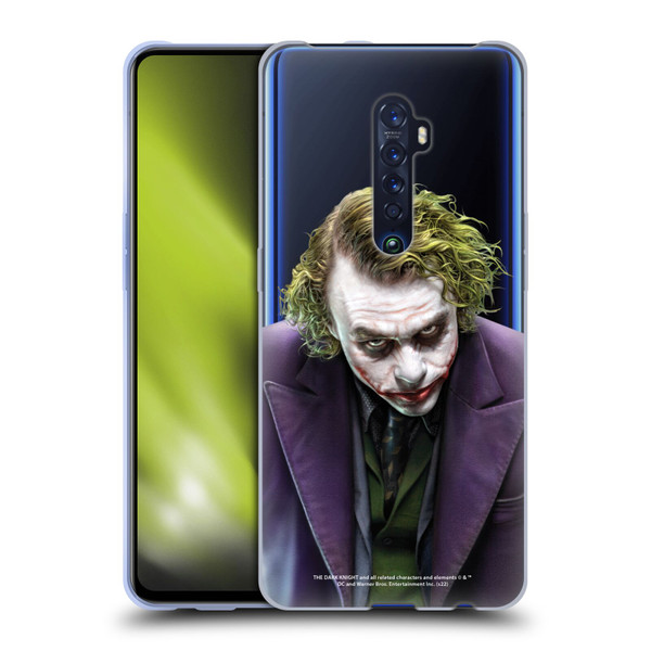 The Dark Knight Character Art Joker Soft Gel Case for OPPO Reno 2