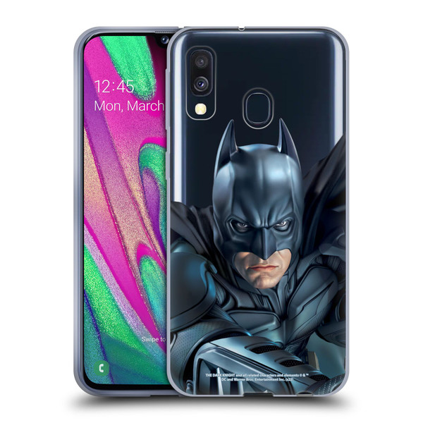The Dark Knight Character Art Batman Soft Gel Case for Samsung Galaxy A40 (2019)