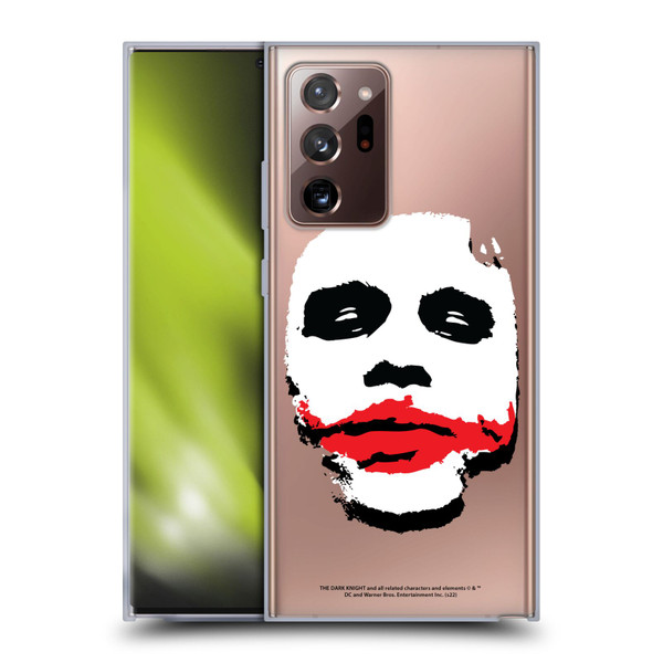 The Dark Knight Character Art Joker Face Soft Gel Case for Samsung Galaxy Note20 Ultra / 5G