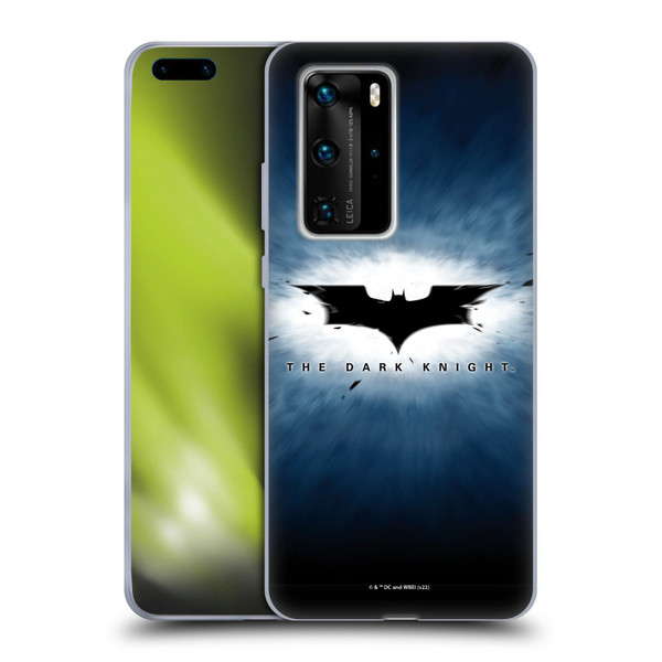The Dark Knight Graphics Logo Soft Gel Case for Huawei P40 Pro / P40 Pro Plus 5G