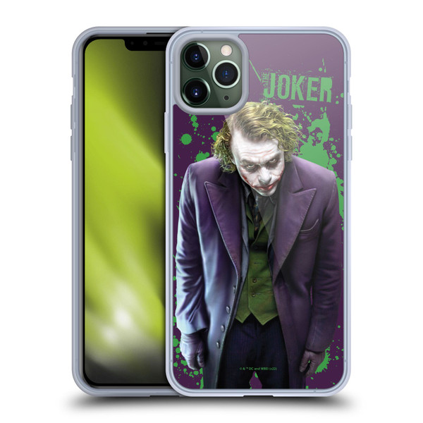 The Dark Knight Graphics Character Art Soft Gel Case for Apple iPhone 11 Pro Max