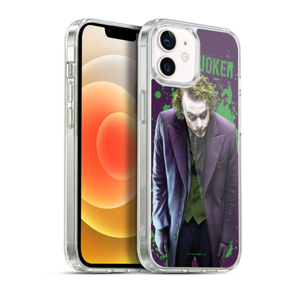 The Dark Knight Graphics Character Art Soft Gel Case for Apple iPhone 12 / iPhone 12 Pro & MagSafe