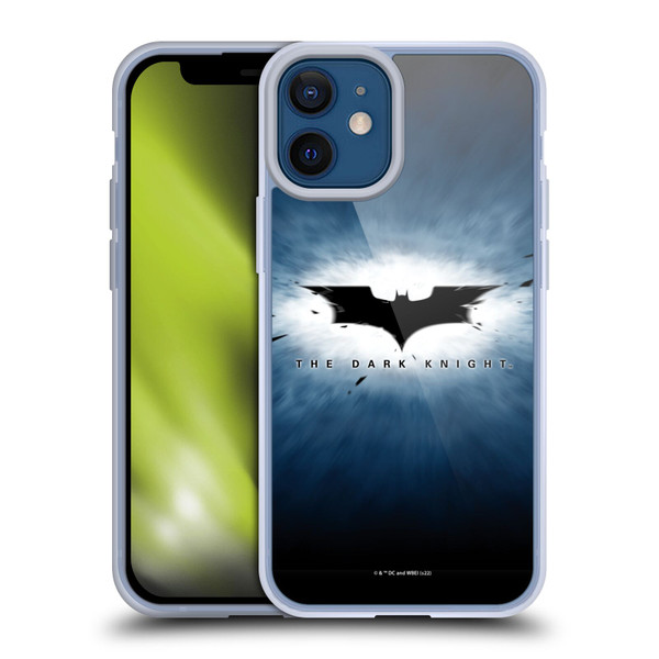 The Dark Knight Graphics Logo Soft Gel Case for Apple iPhone 12 Mini