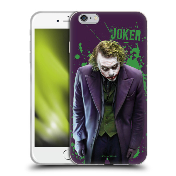 The Dark Knight Graphics Character Art Soft Gel Case for Apple iPhone 6 Plus / iPhone 6s Plus