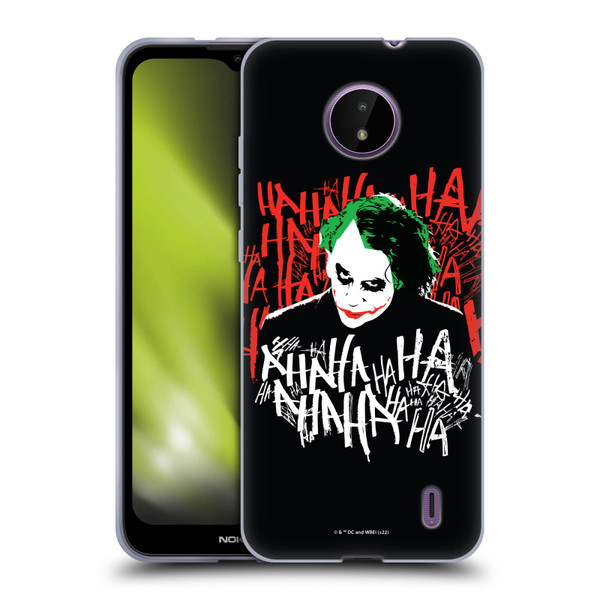 The Dark Knight Graphics Joker Laugh Soft Gel Case for Nokia C10 / C20