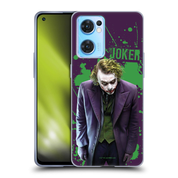 The Dark Knight Graphics Character Art Soft Gel Case for OPPO Reno7 5G / Find X5 Lite