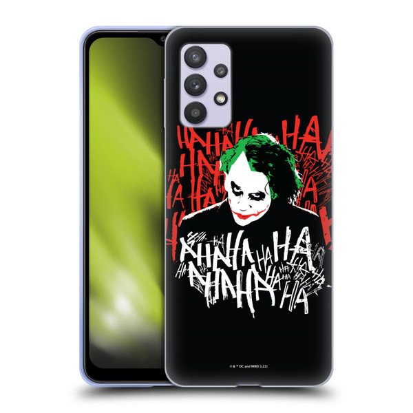 The Dark Knight Graphics Joker Laugh Soft Gel Case for Samsung Galaxy A32 5G / M32 5G (2021)