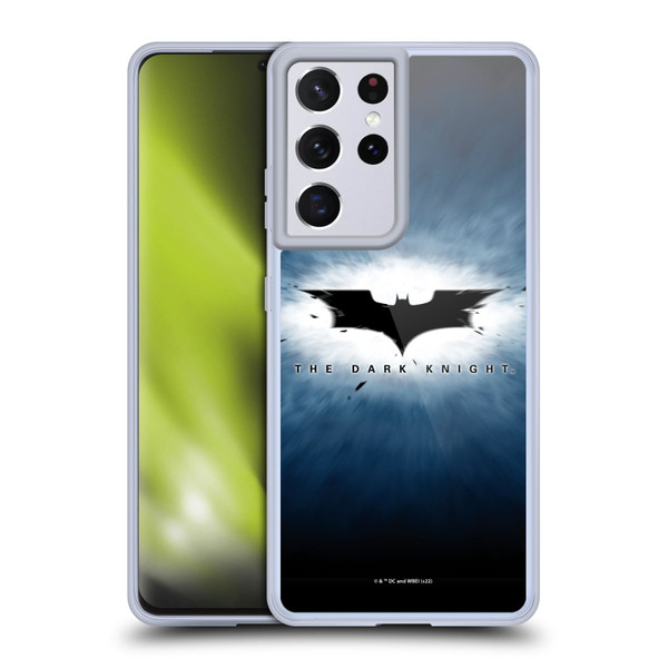 The Dark Knight Graphics Logo Soft Gel Case for Samsung Galaxy S21 Ultra 5G