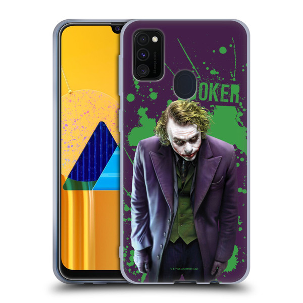 The Dark Knight Graphics Character Art Soft Gel Case for Samsung Galaxy M30s (2019)/M21 (2020)