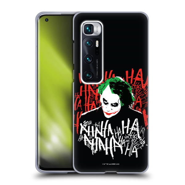 The Dark Knight Graphics Joker Laugh Soft Gel Case for Xiaomi Mi 10 Ultra 5G