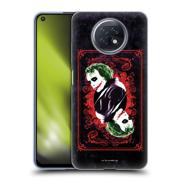 The Dark Knight Graphics Joker Card Soft Gel Case for Xiaomi Redmi Note 9T 5G