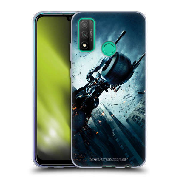 The Dark Knight Key Art Batman Batpod Soft Gel Case for Huawei P Smart (2020)