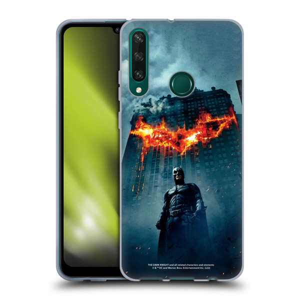 The Dark Knight Key Art Batman Poster Soft Gel Case for Huawei Y6p