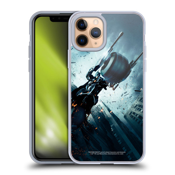 The Dark Knight Key Art Batman Batpod Soft Gel Case for Apple iPhone 11 Pro & MagSafe