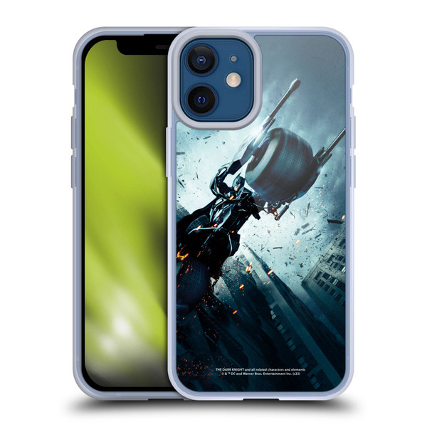 The Dark Knight Key Art Batman Batpod Soft Gel Case for Apple iPhone 12 Mini & MagSafe