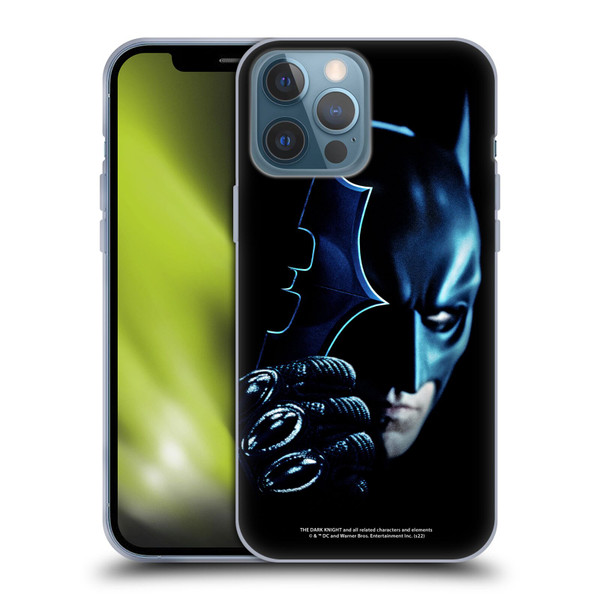 The Dark Knight Key Art Batman Batarang Soft Gel Case for Apple iPhone 13 Pro Max