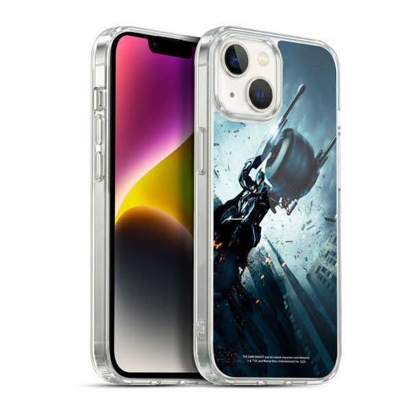 The Dark Knight Key Art Batman Batpod Soft Gel Case for Apple iPhone 14