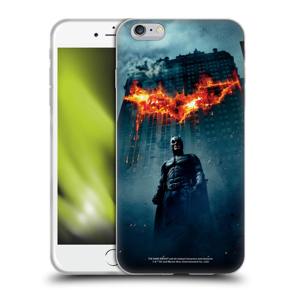 The Dark Knight Key Art Batman Poster Soft Gel Case for Apple iPhone 6 Plus / iPhone 6s Plus