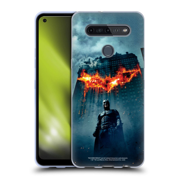 The Dark Knight Key Art Batman Poster Soft Gel Case for LG K51S