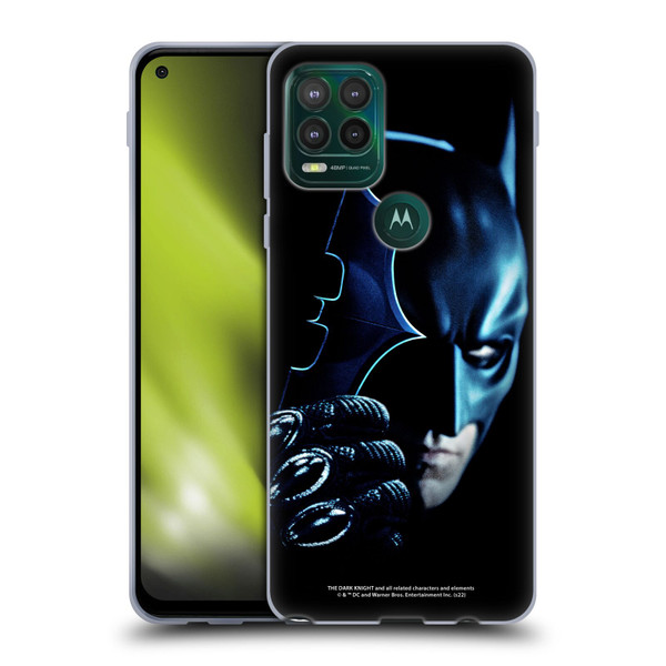 The Dark Knight Key Art Batman Batarang Soft Gel Case for Motorola Moto G Stylus 5G 2021
