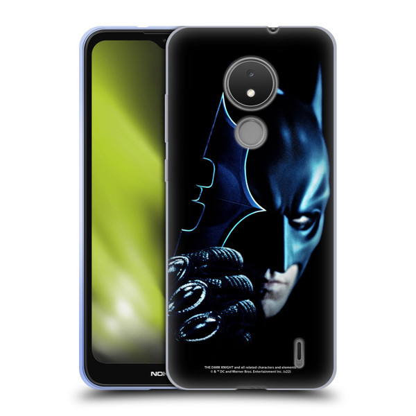 The Dark Knight Key Art Batman Batarang Soft Gel Case for Nokia C21