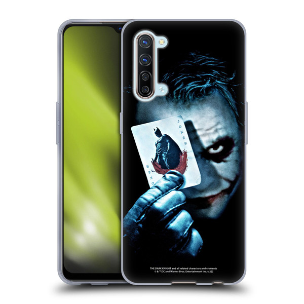 The Dark Knight Key Art Joker Card Soft Gel Case for OPPO Find X2 Lite 5G