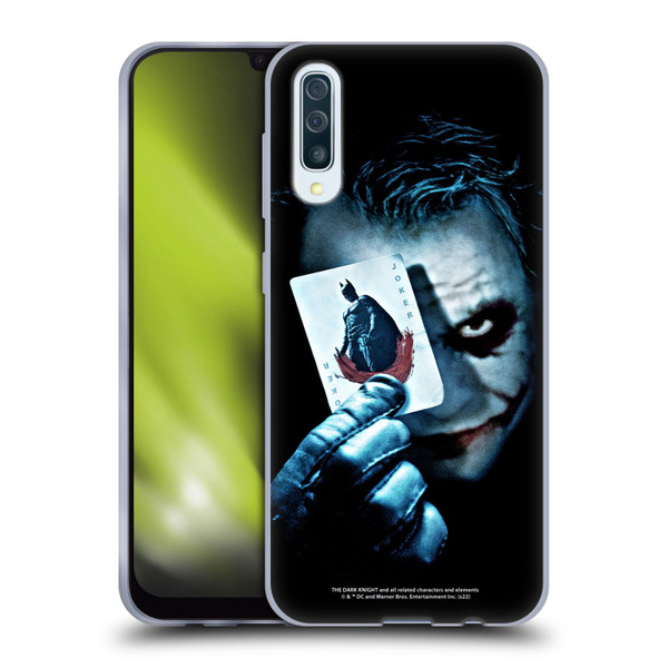 The Dark Knight Key Art Joker Card Soft Gel Case for Samsung Galaxy A50/A30s (2019)