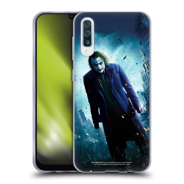 The Dark Knight Key Art Joker Poster Soft Gel Case for Samsung Galaxy A50/A30s (2019)